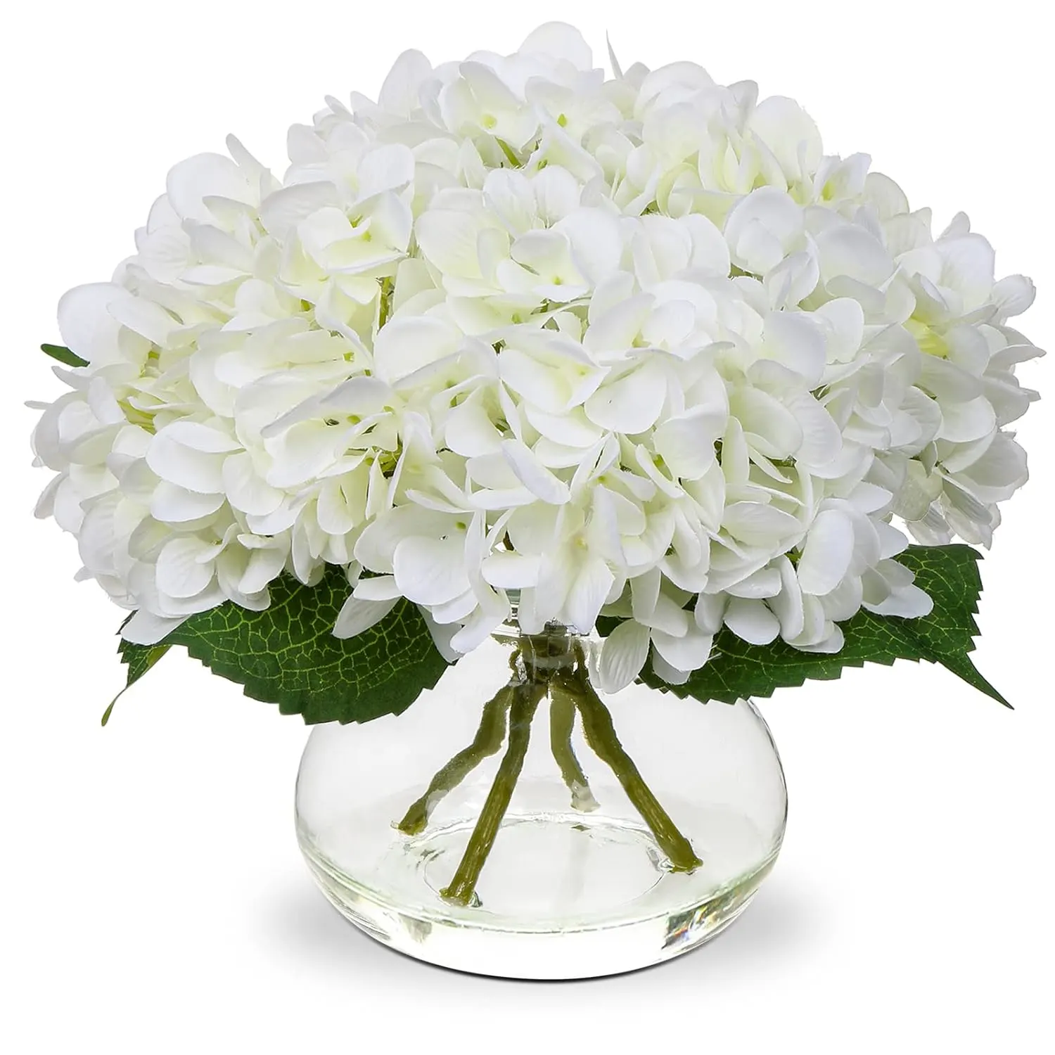 artificial hydrangeas vase 1