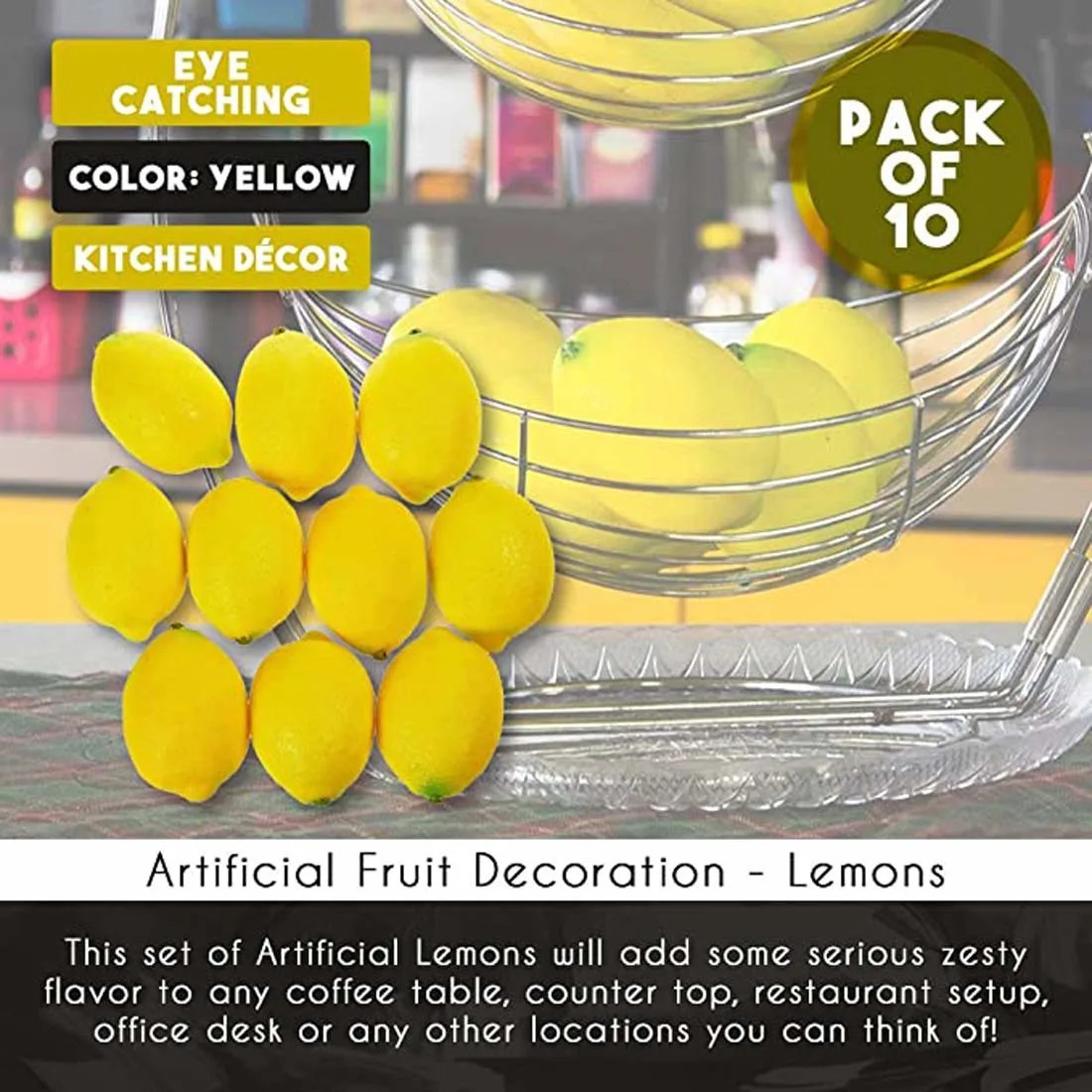 artificial lemons fruit 4