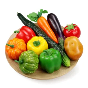artificial vegetables fake veggies 1