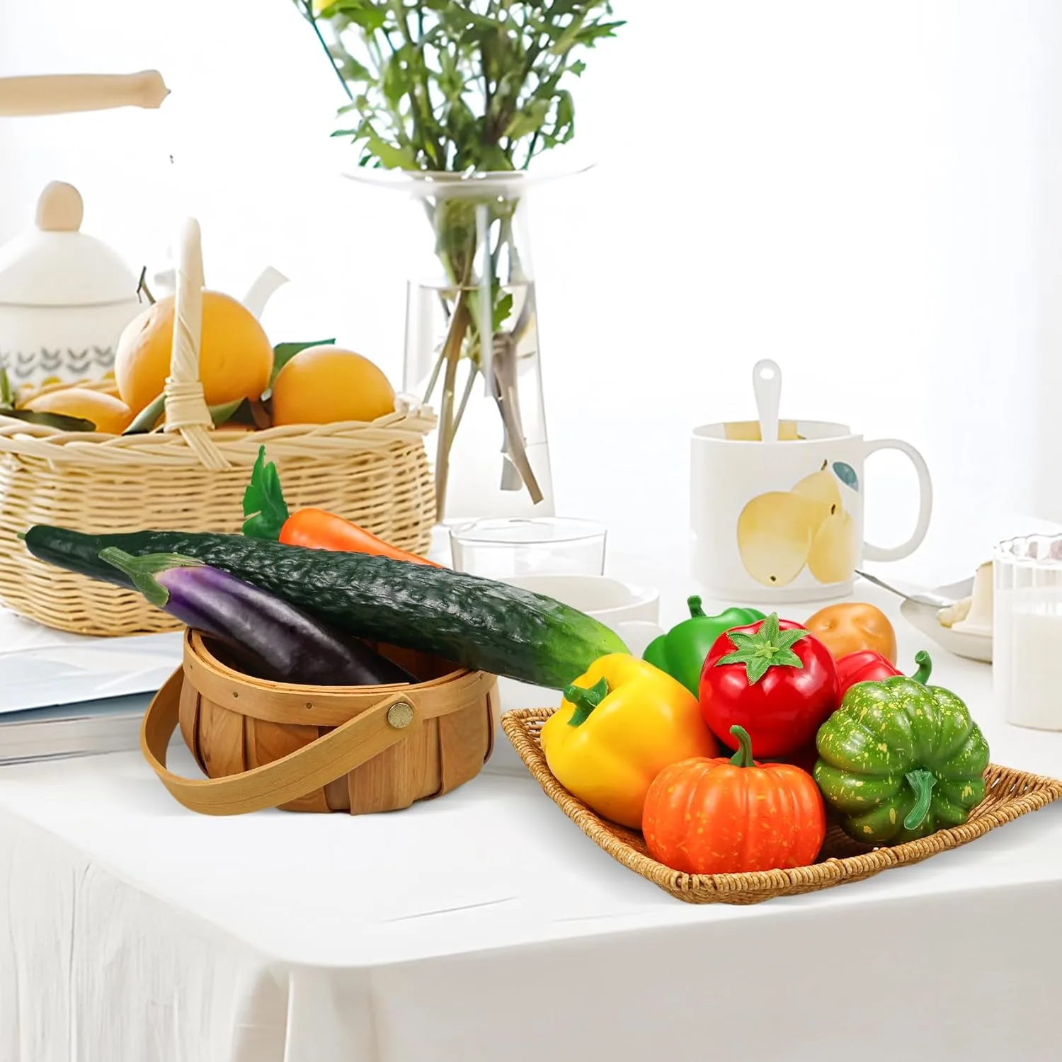 artificial vegetables fake veggies 5