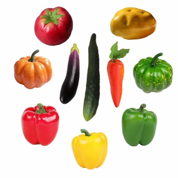 artificial vegetables fake veggies 7