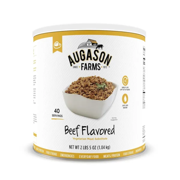 augason farms vegetarian beef 1