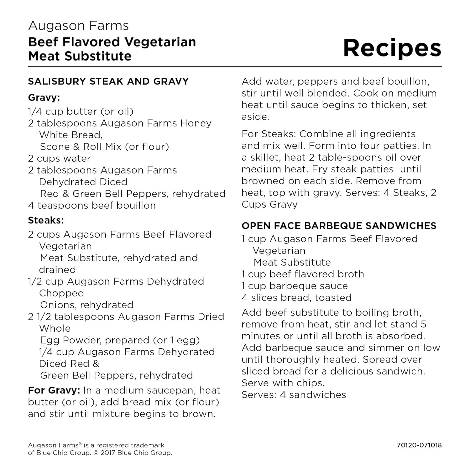 augason farms vegetarian beef 4