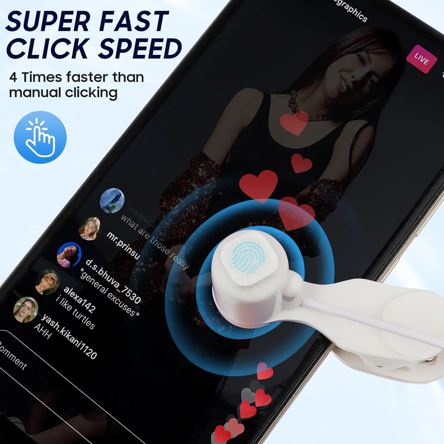 auto phone screen clicker 2