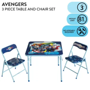 avengers kids table chair 2