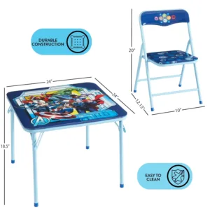 avengers kids table chair 5