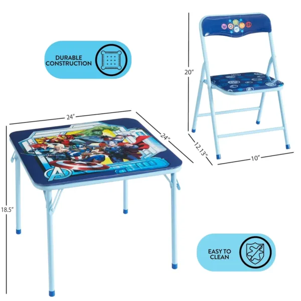 avengers kids table chair 5