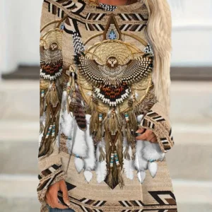 aztec cowgirl sweatshirt women 1