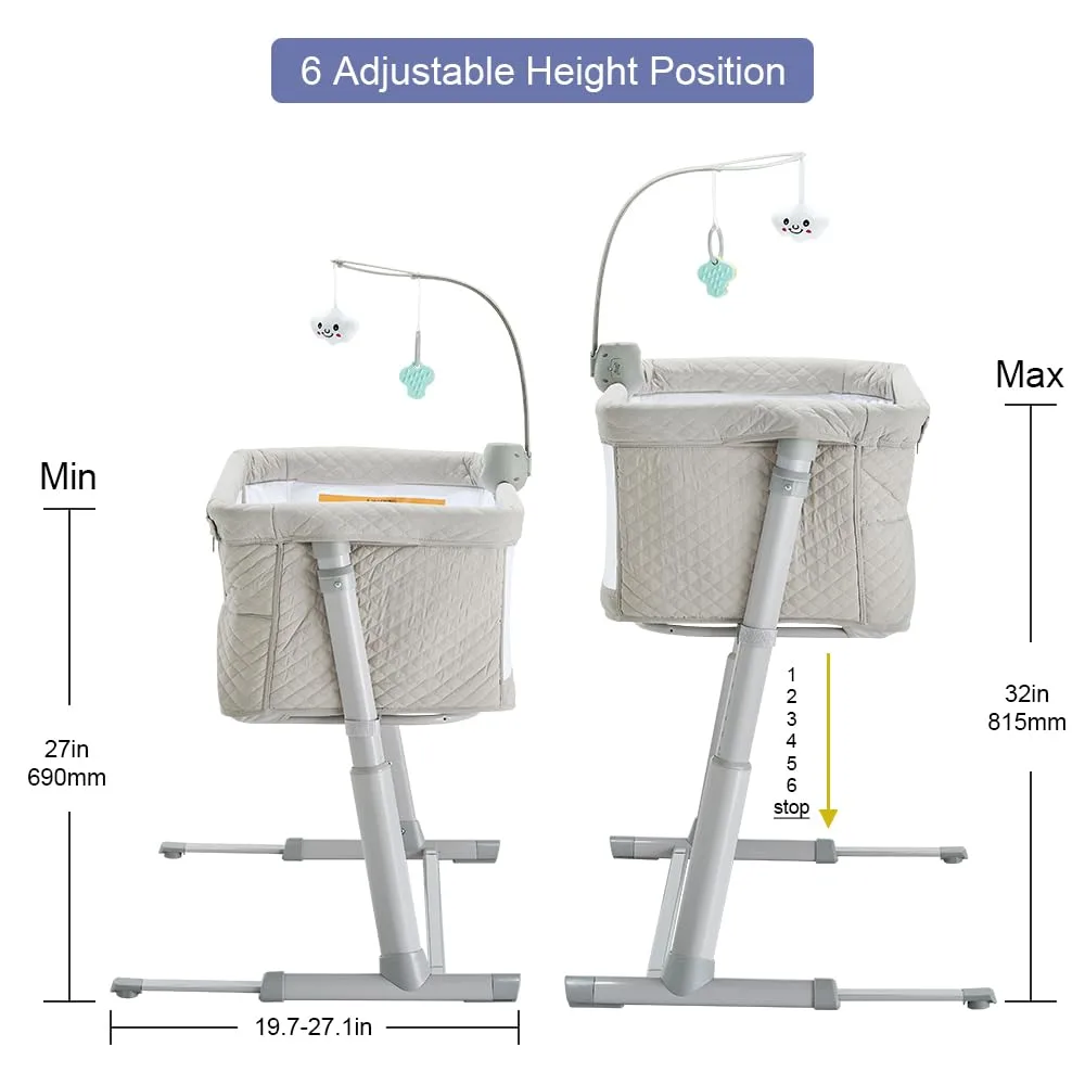baby bassinet bedside sleeper 3