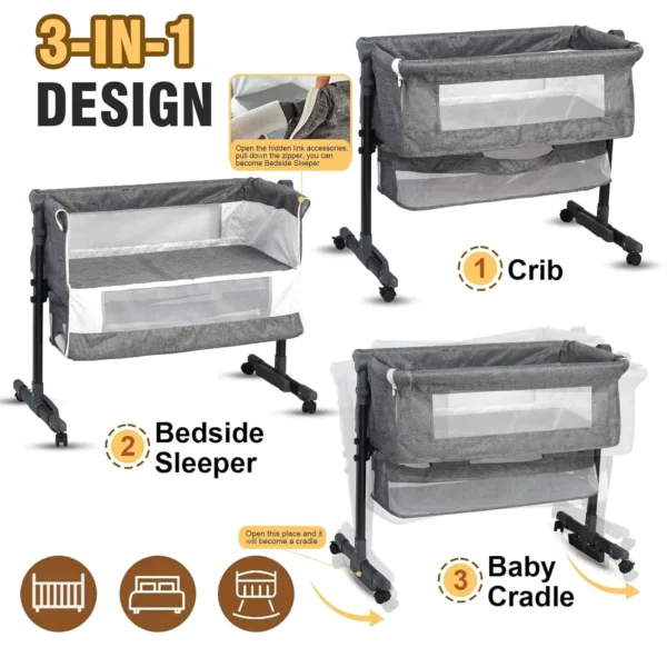 baby bedside crib 4