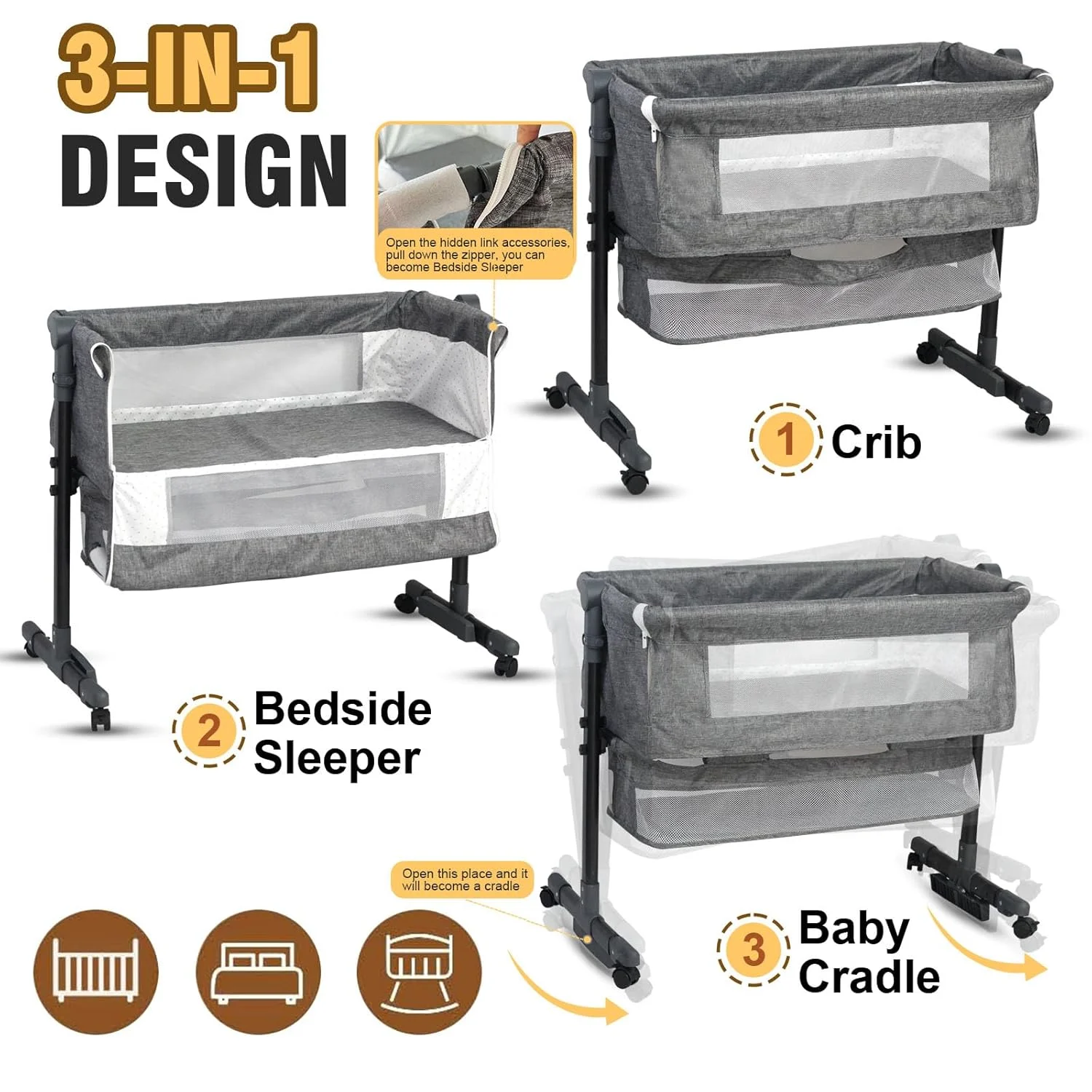baby bedside crib 4