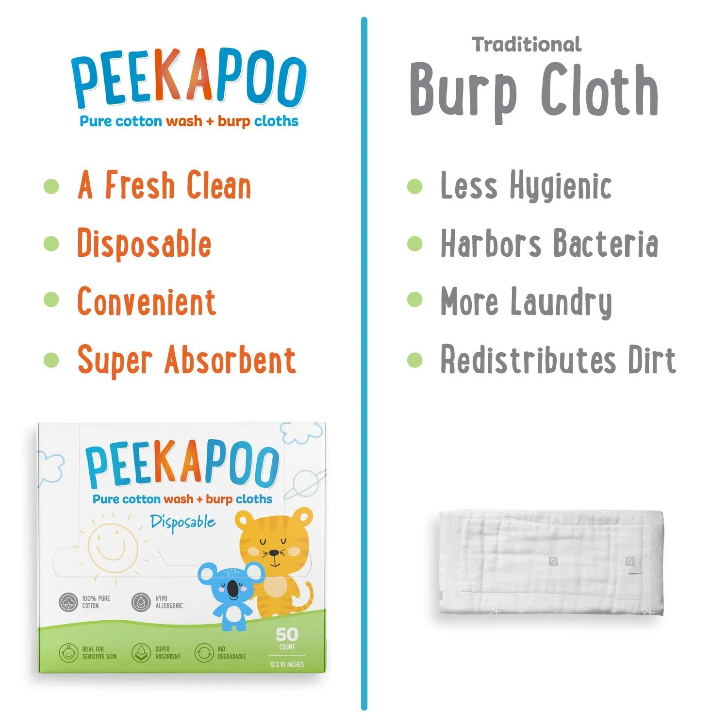 baby burp cloths washcloths 4