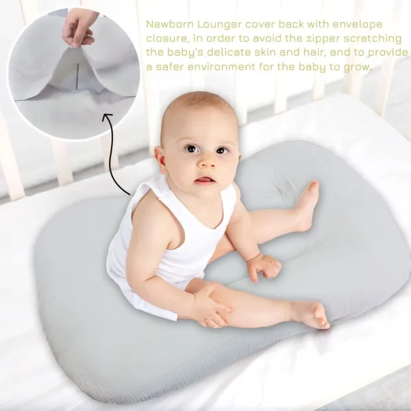baby lounger cover muslin 5