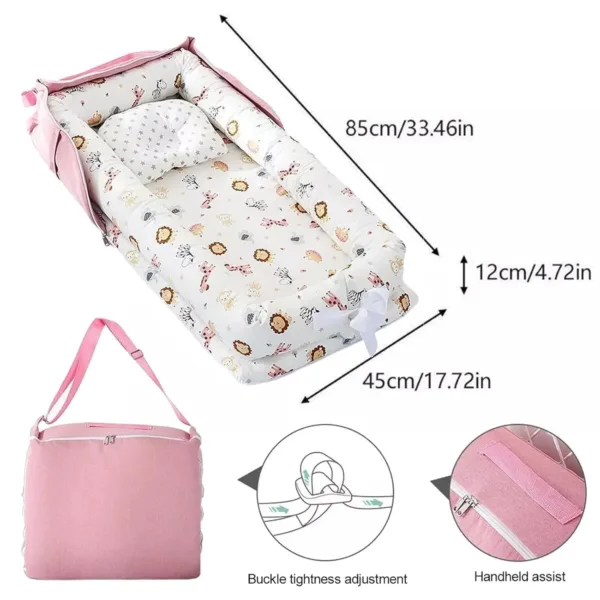 baby lounger foldable nest 3