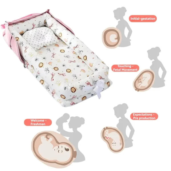 baby lounger foldable nest 4