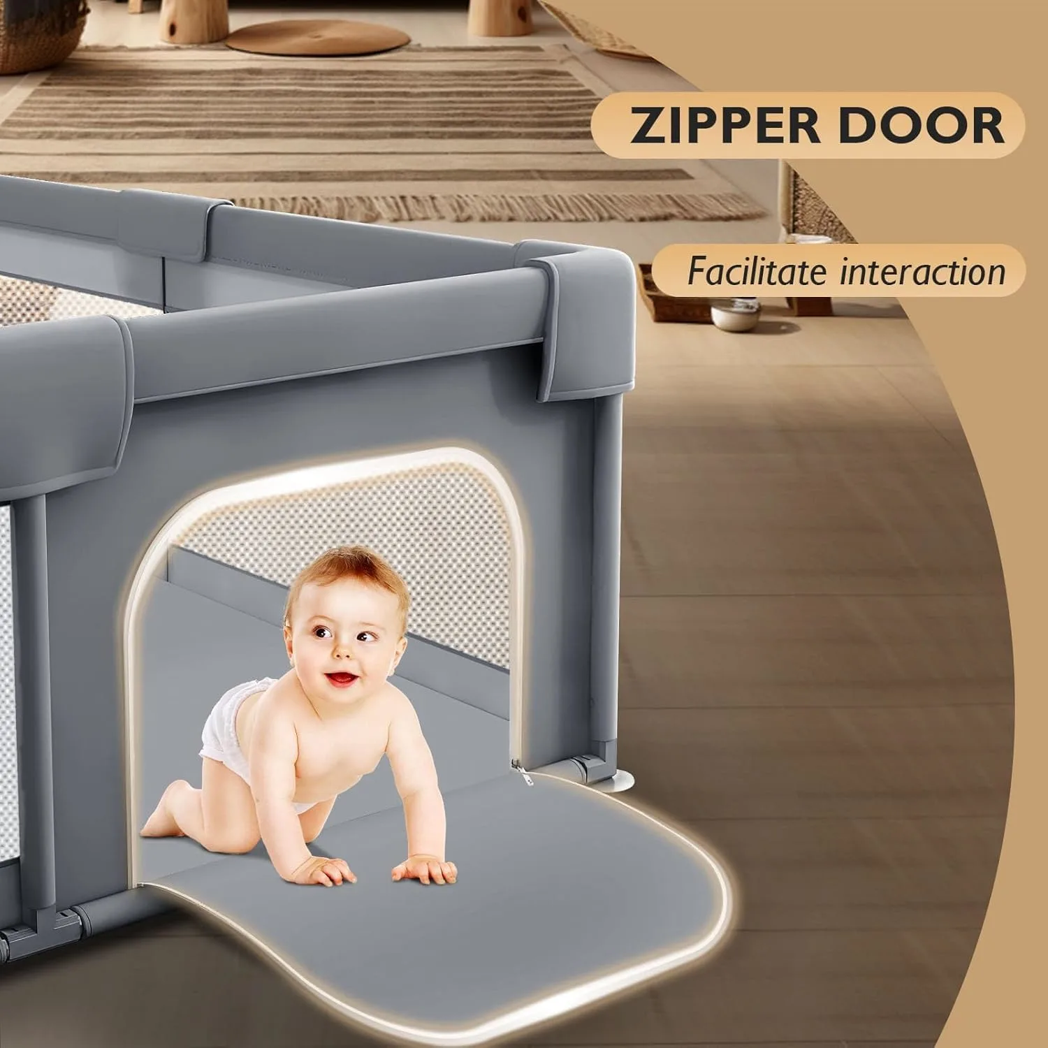 baby playpen portable 3