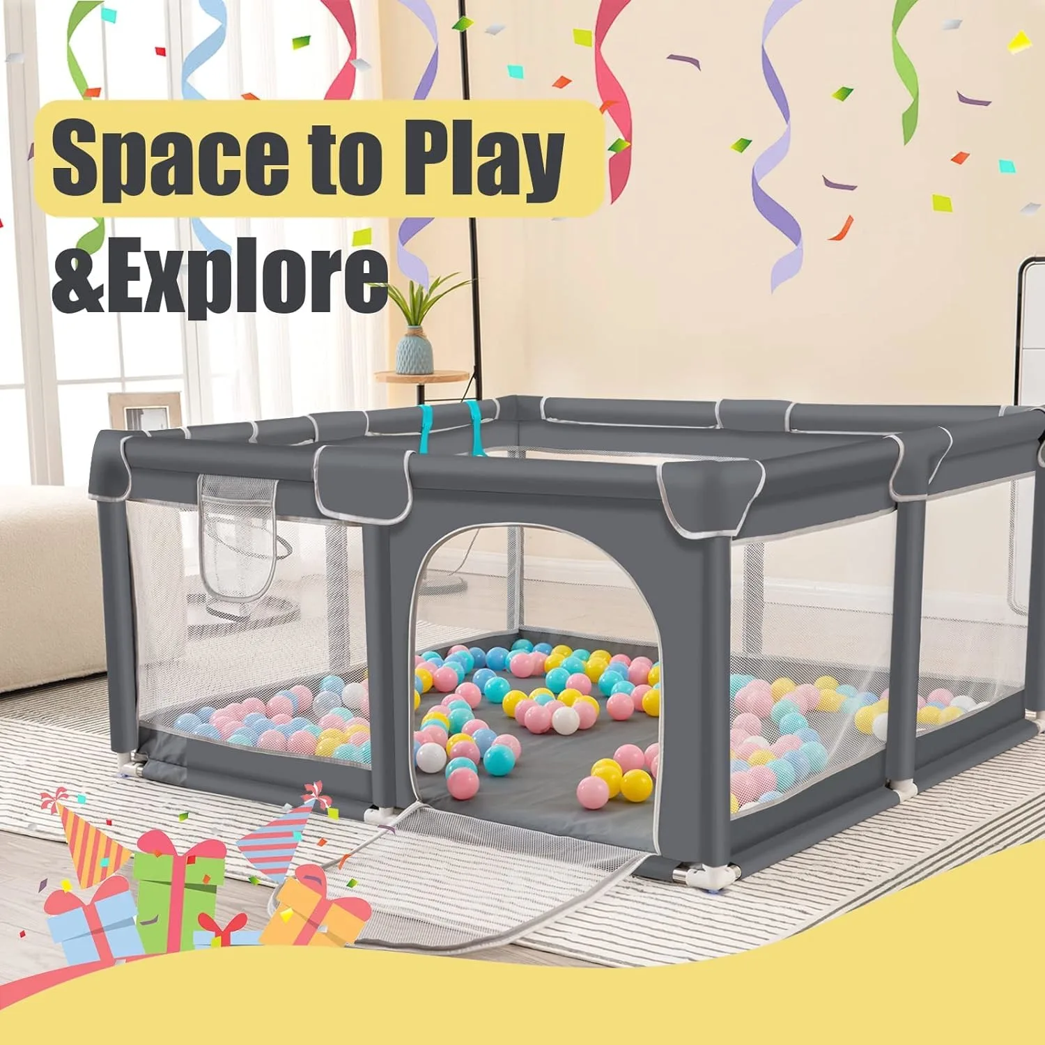 baby playpen portable 5