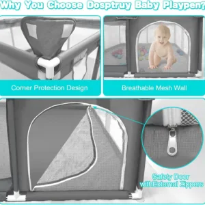 baby playpen portable 6