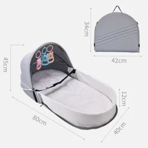 baby travel bassinet portable 2