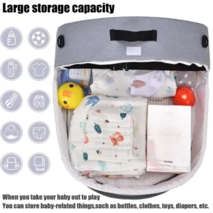 baby travel bassinet portable 6