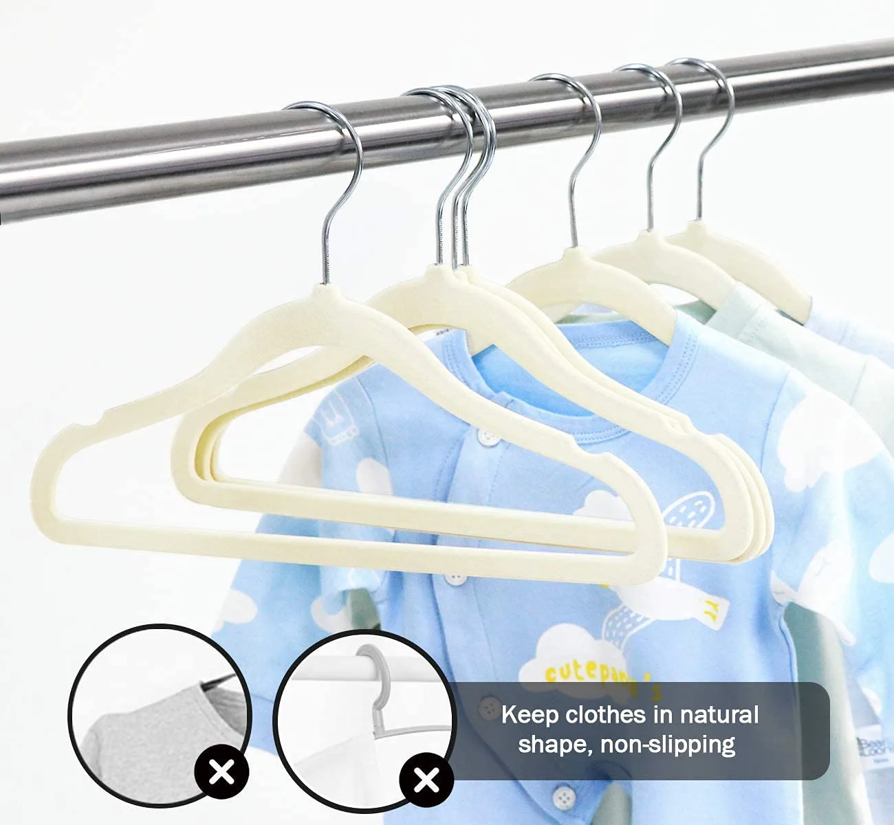 baby velvet hangers 4