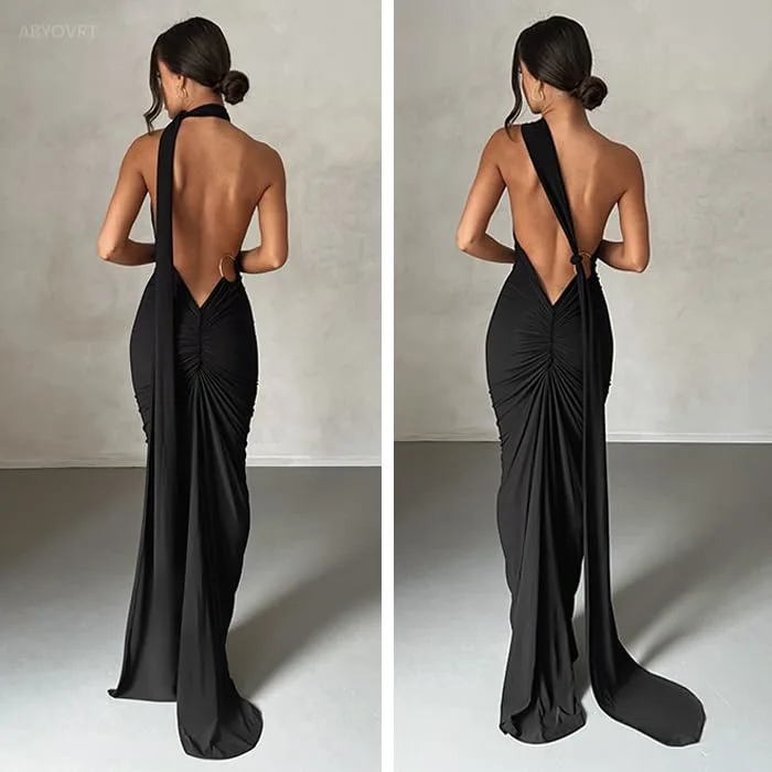 backless maxi dress 4
