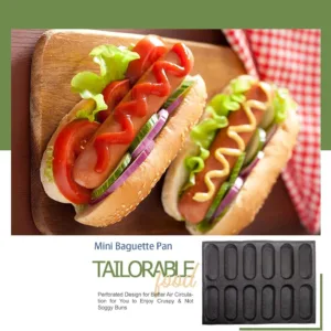 baguette pan silicone bread 2