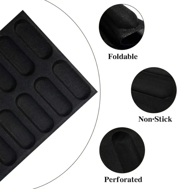 baguette pan silicone bread 5