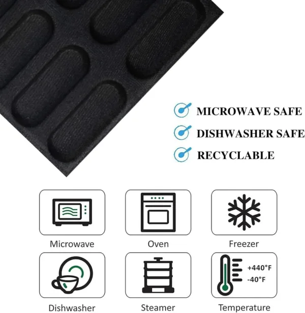 baguette pan silicone bread 6