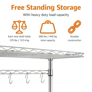 baker's rack kitchen storage 3