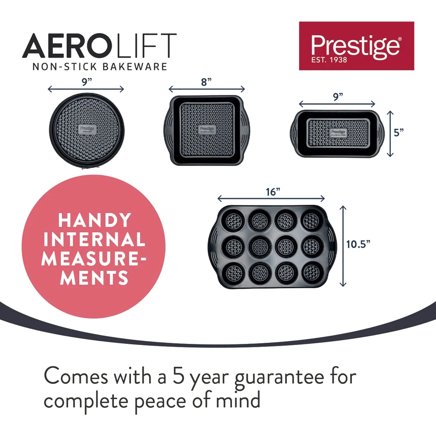 bakeware set nonstick 4