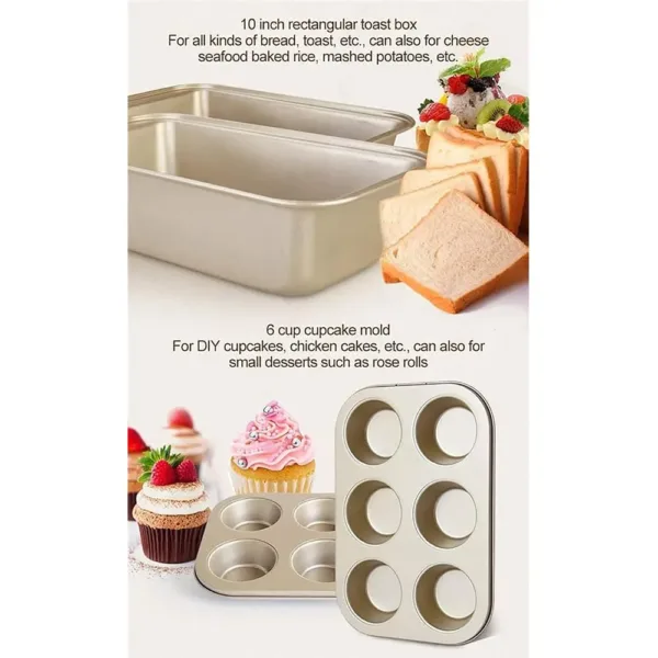 bakeware set nonstick baking 3