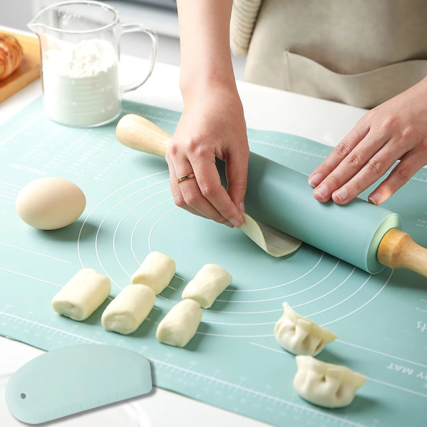 baking mat rolling pin 1