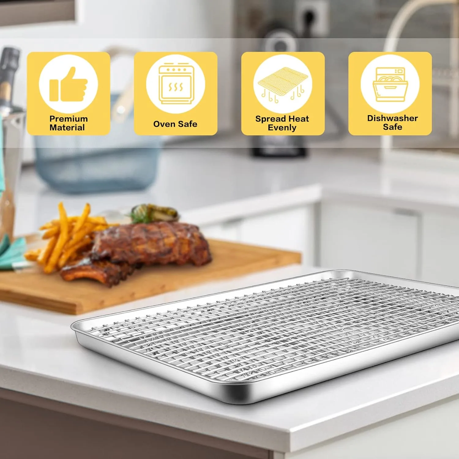 baking pan rack set 4