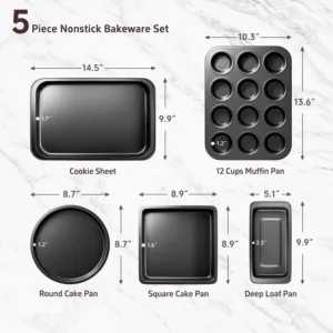 baking pans set 2