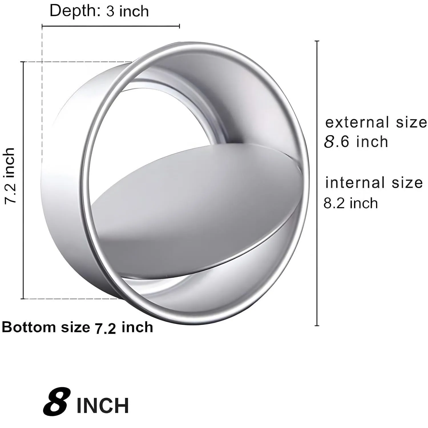 baking round cake pan 5