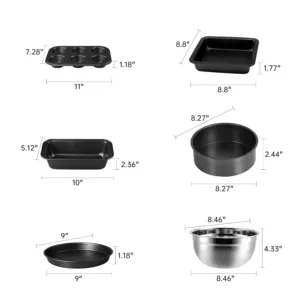 baking set cake pans 7