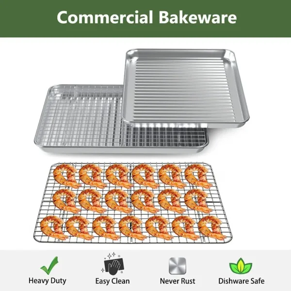 baking sheet rack set 2