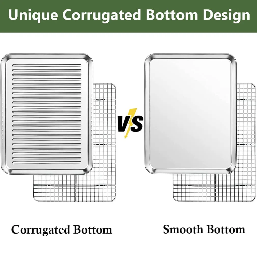 baking sheet rack set 4
