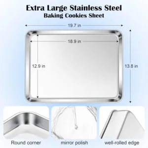 baking sheet stainless steel 2