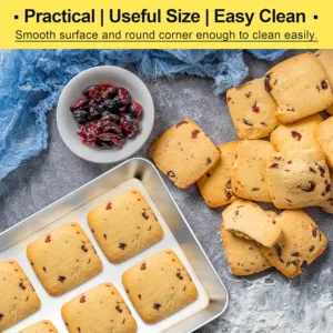 baking tray set stainless 4