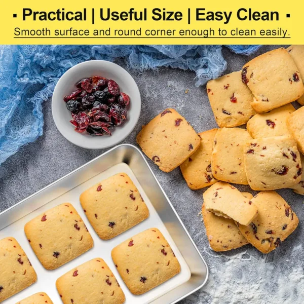 baking tray set stainless 4