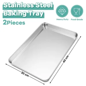 baking tray stainless steel 2
