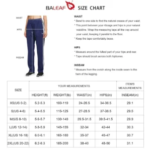 baleaf mens running pants 7