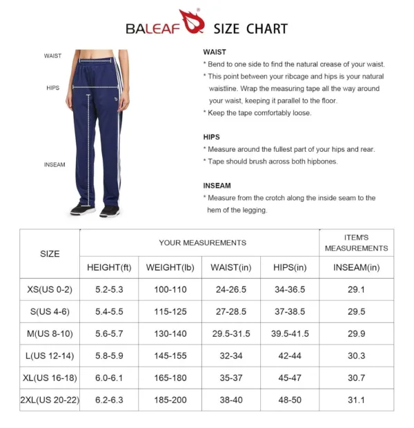 baleaf mens running pants 7