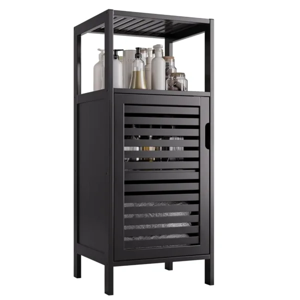 bamboo floor cabinet 1