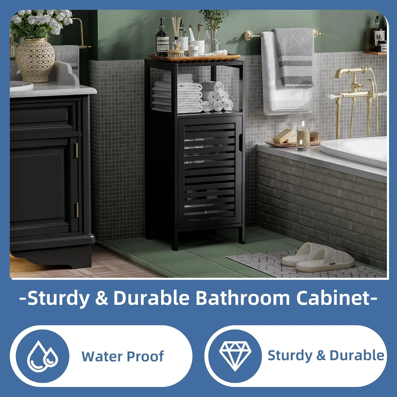 bamboo floor cabinet 5