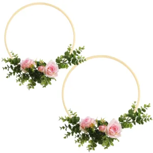 bamboo floral hoops 2