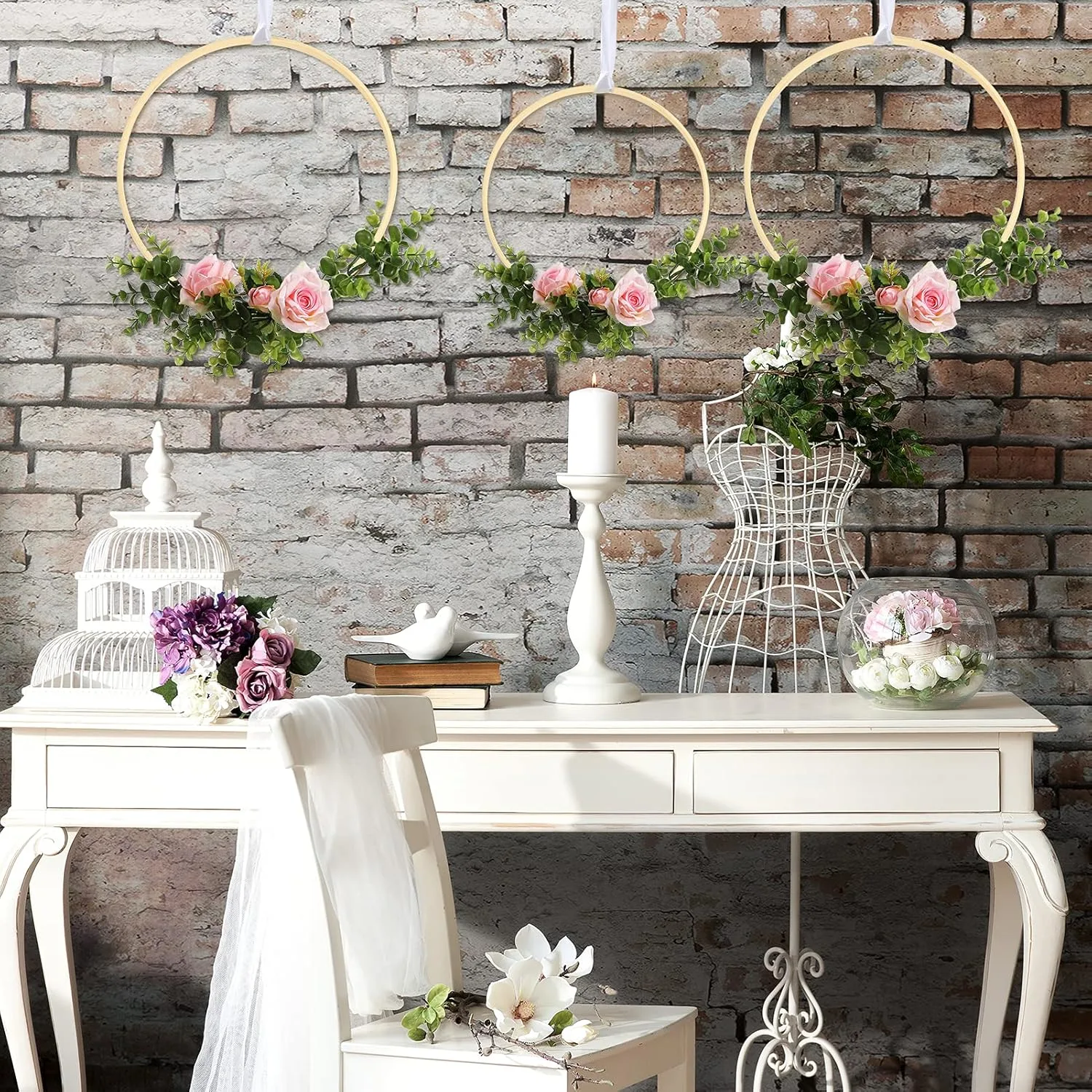 bamboo floral hoops 6