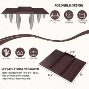 bamboo sofa arm tray 4